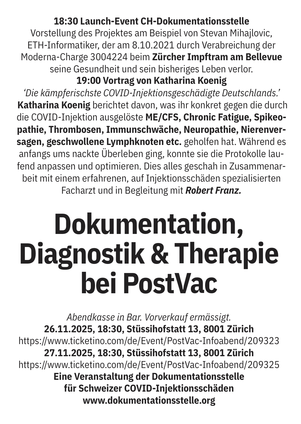 PostVac Infoabend – 26.11.2025